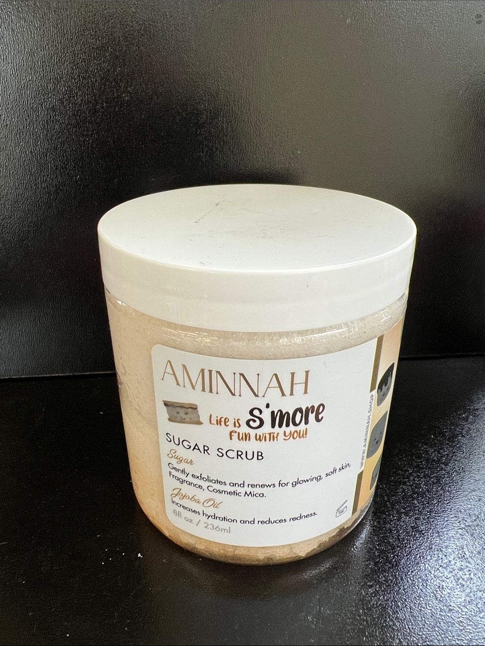 AMINNAH Sugar Scrub Life is S’more Fun With You
